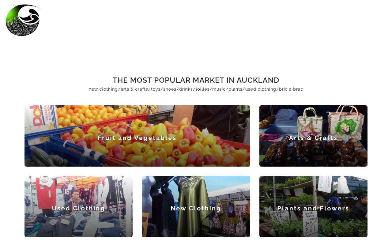 Preview of Ōtara Markets's website