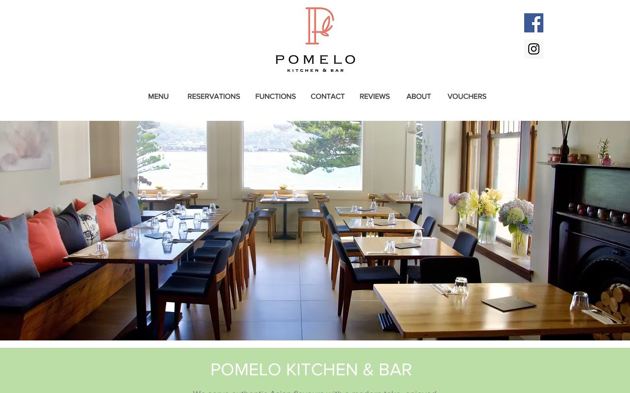 Preview of Pomelo's website
