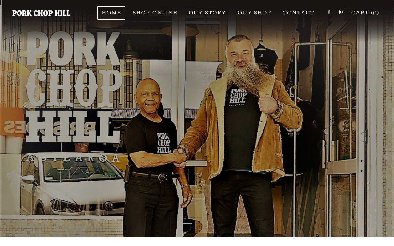 Preview of Pork Chop Hill's website