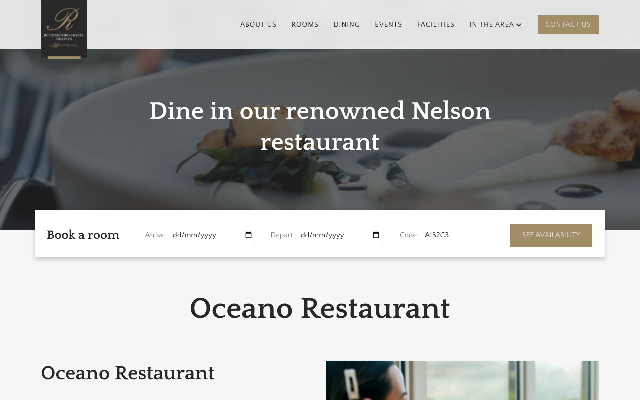 Preview of Port O'Call Bar's website