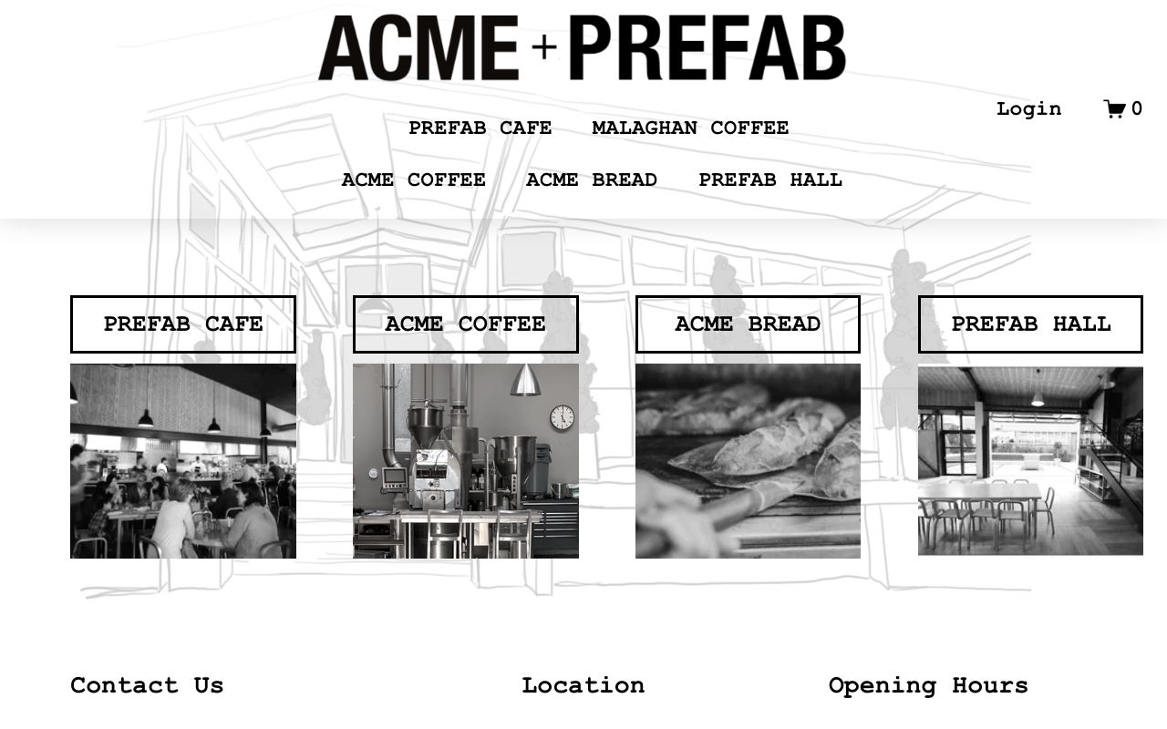 Preview of Prefab's website