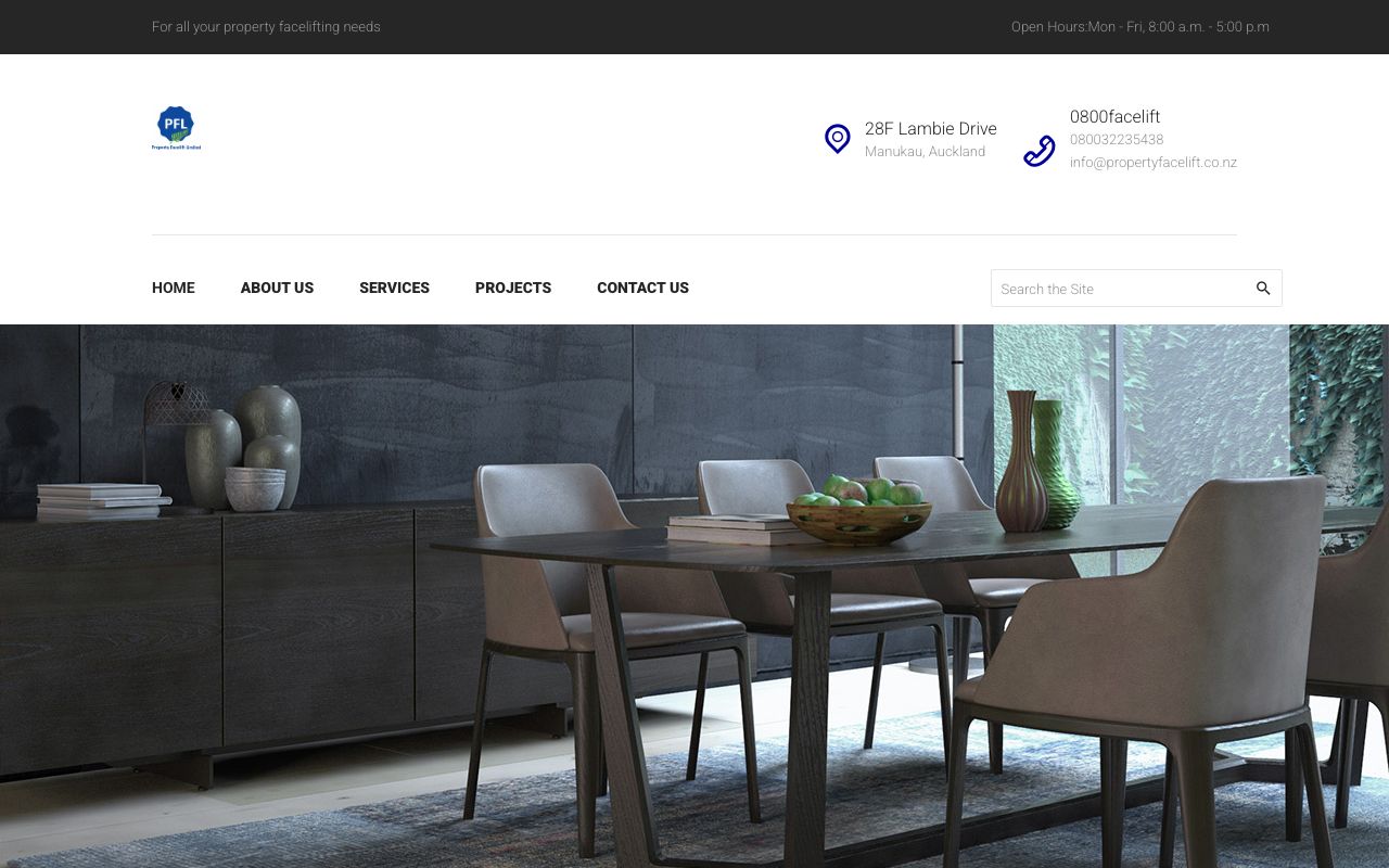 Preview of Property Facelift Ltd's website