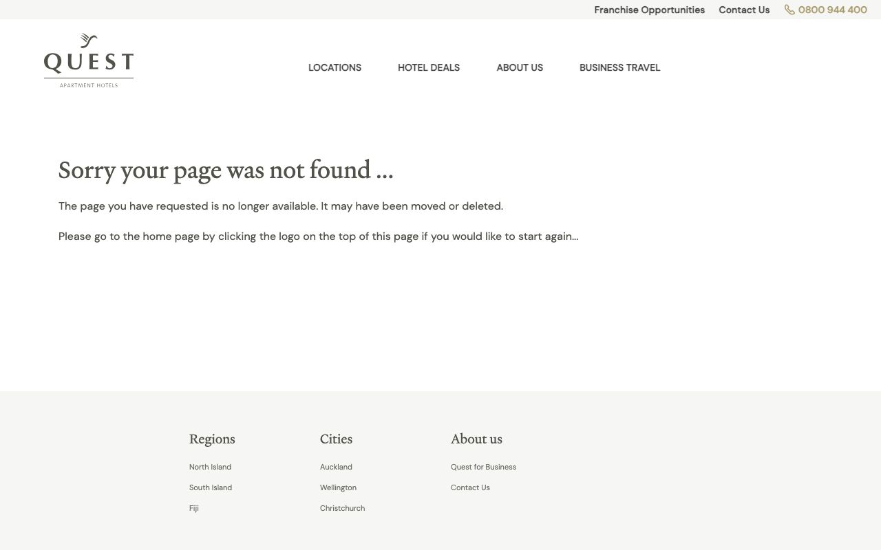 Preview of Quest on Johnston's website