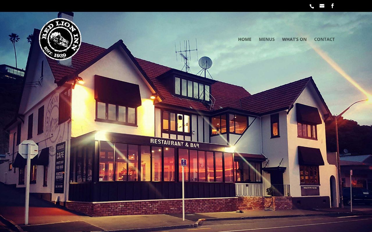 Preview of Red Lion's website