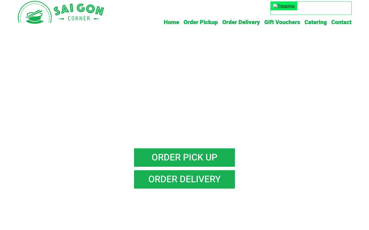 Preview of Saigon Corner's website