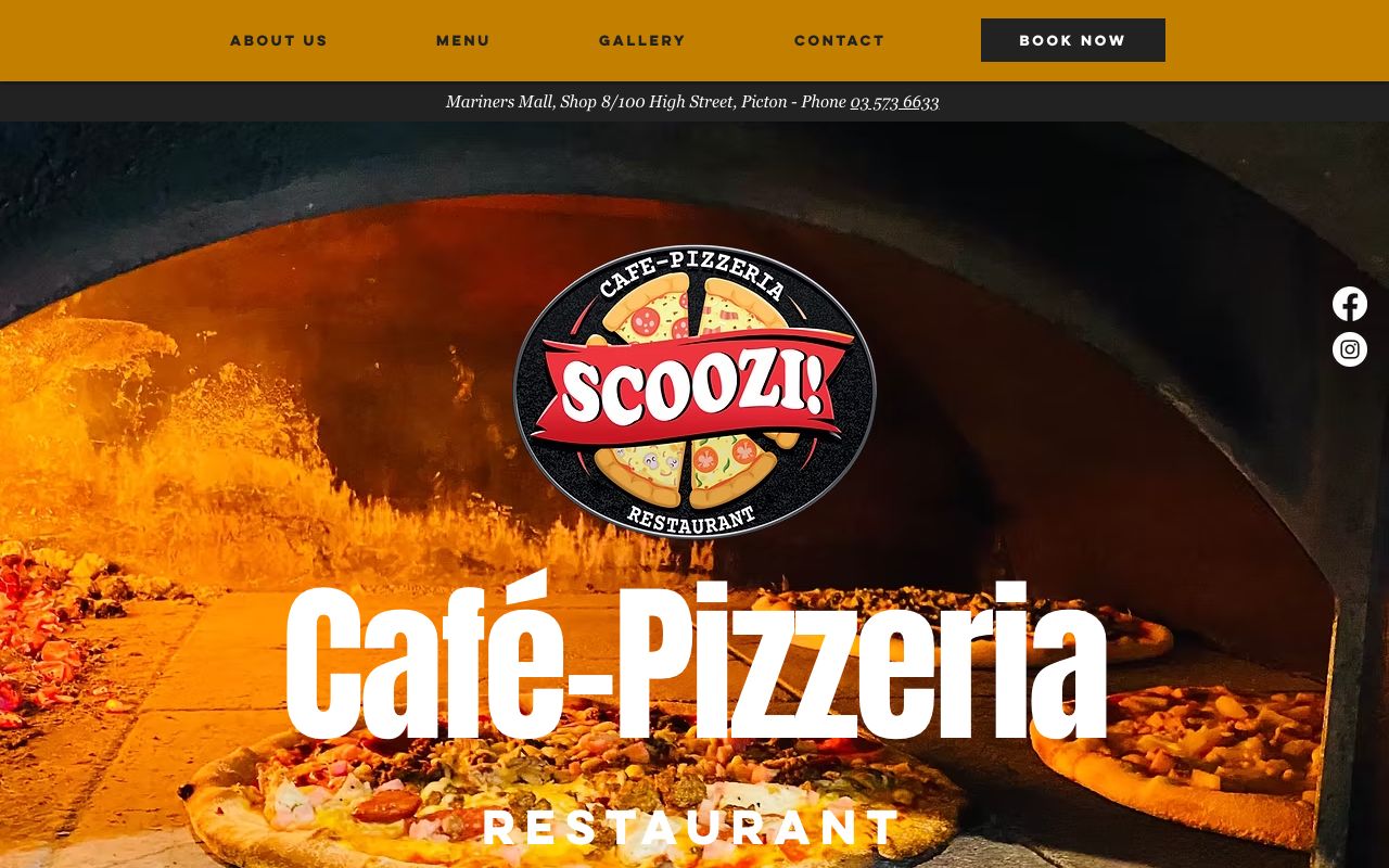 Preview of Scoozi!'s website