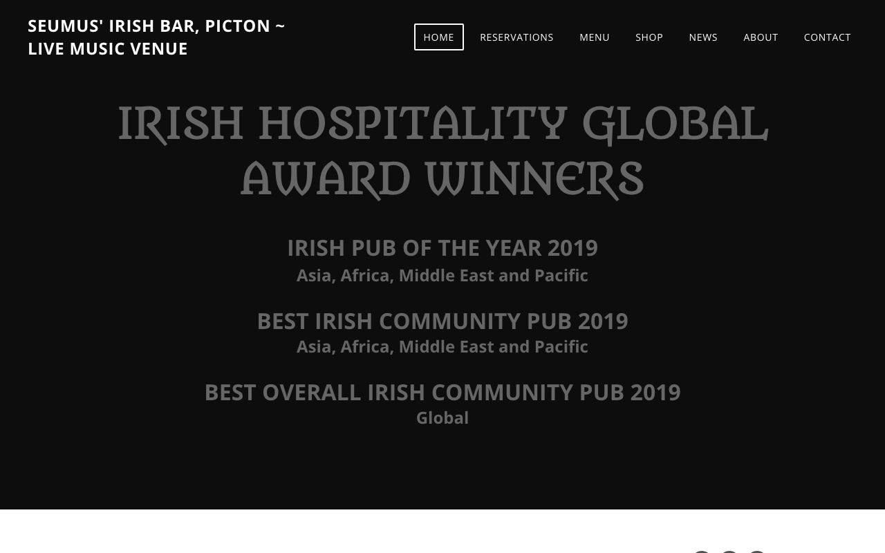 Preview of Seumus' Irish Bar's website