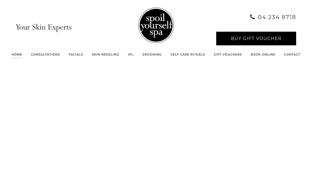 Preview of Spoil Yourself Spa's website