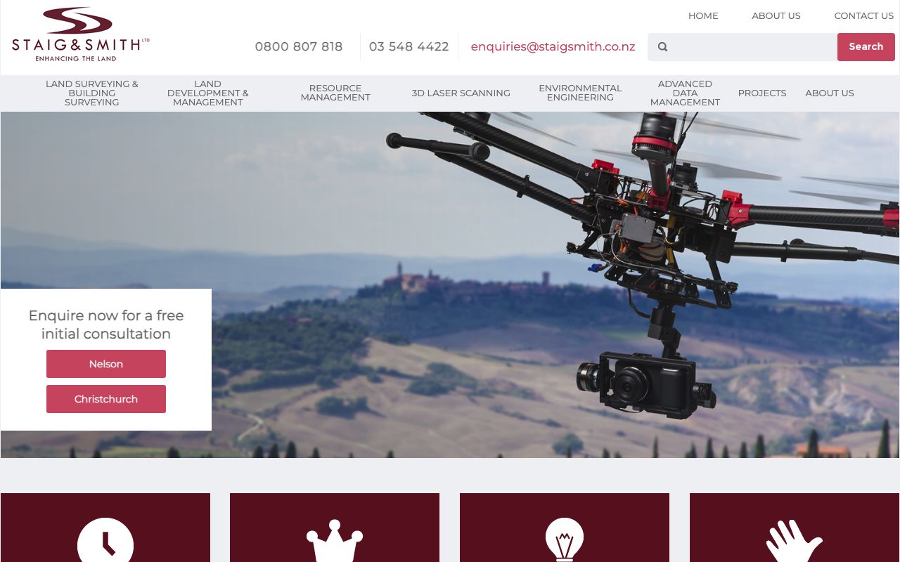 Preview of Staig and Smith Ltd's website