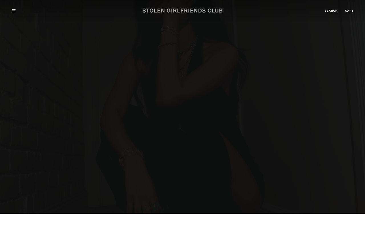 Preview of Stolen Girlfriends Club's website