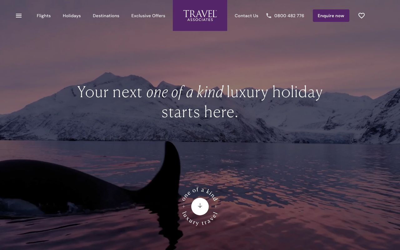 Preview of Streeter and Turner Travel Associates's website