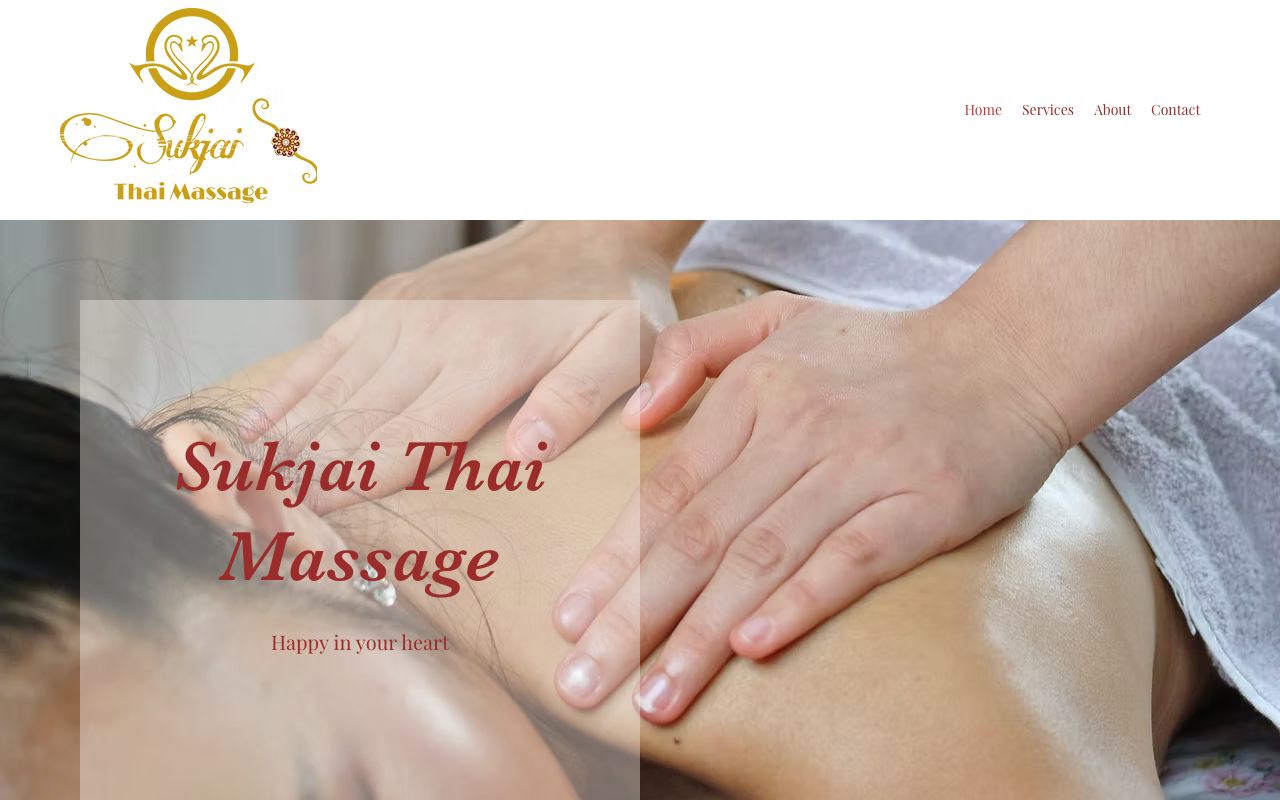Preview of Sukjai Thai Massage's website