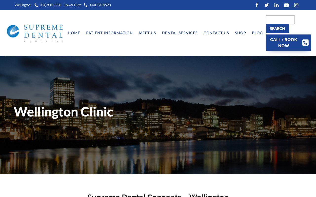 Preview of Supreme Dental Concepts's website