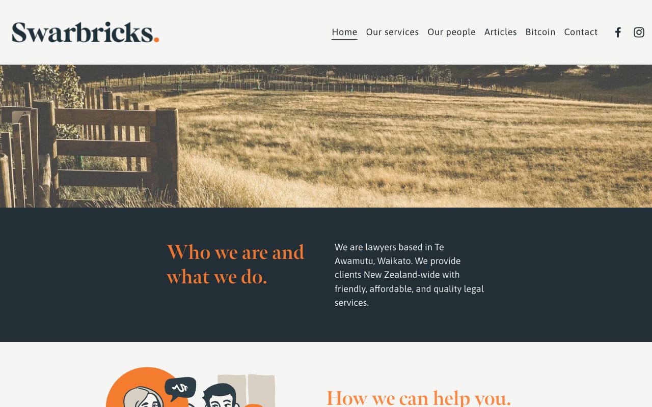 Preview of Swarbricks's website