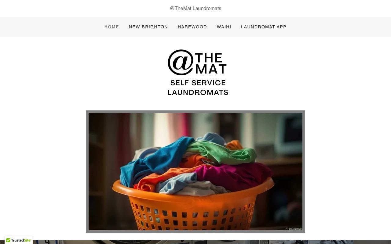 Preview of @ The Mat's website