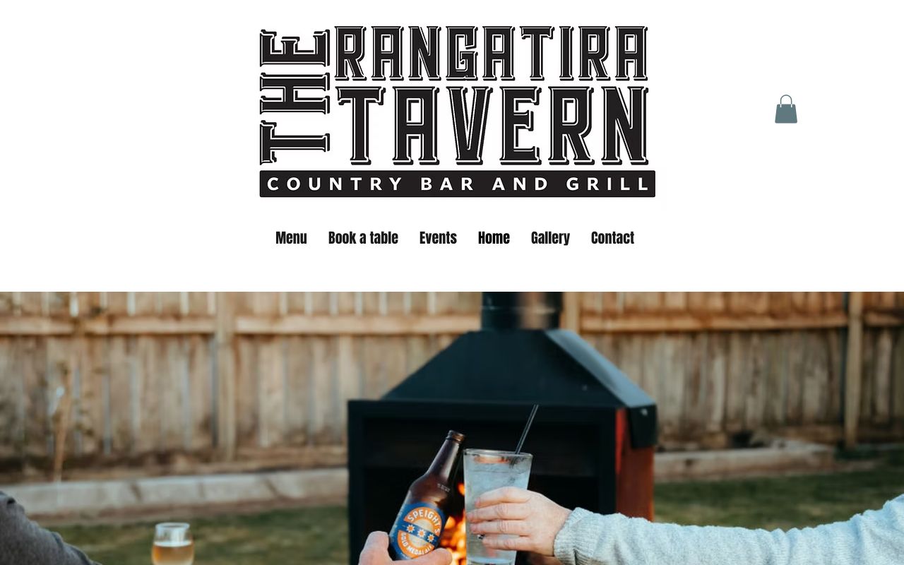 Preview of The Rangatira Tavern's website