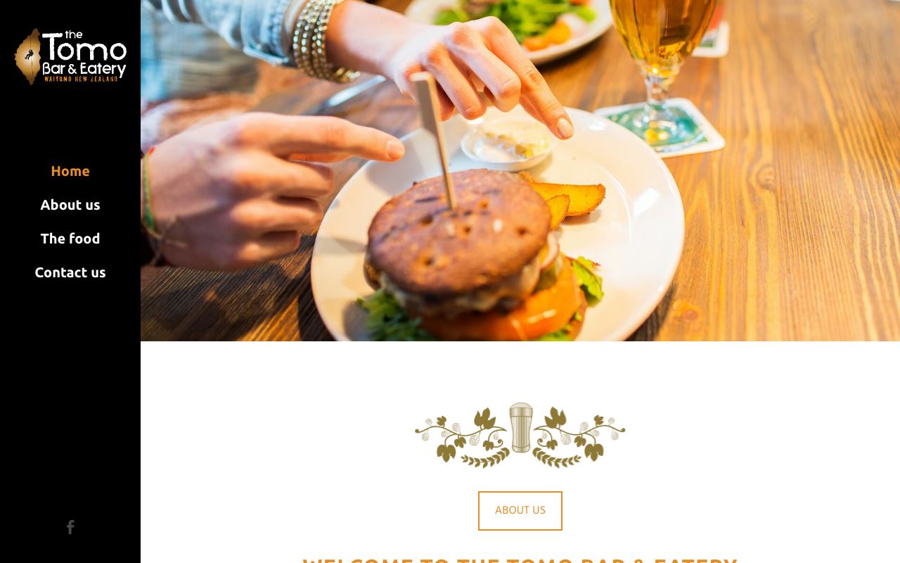Preview of The Tomo Bar & Eatery's website