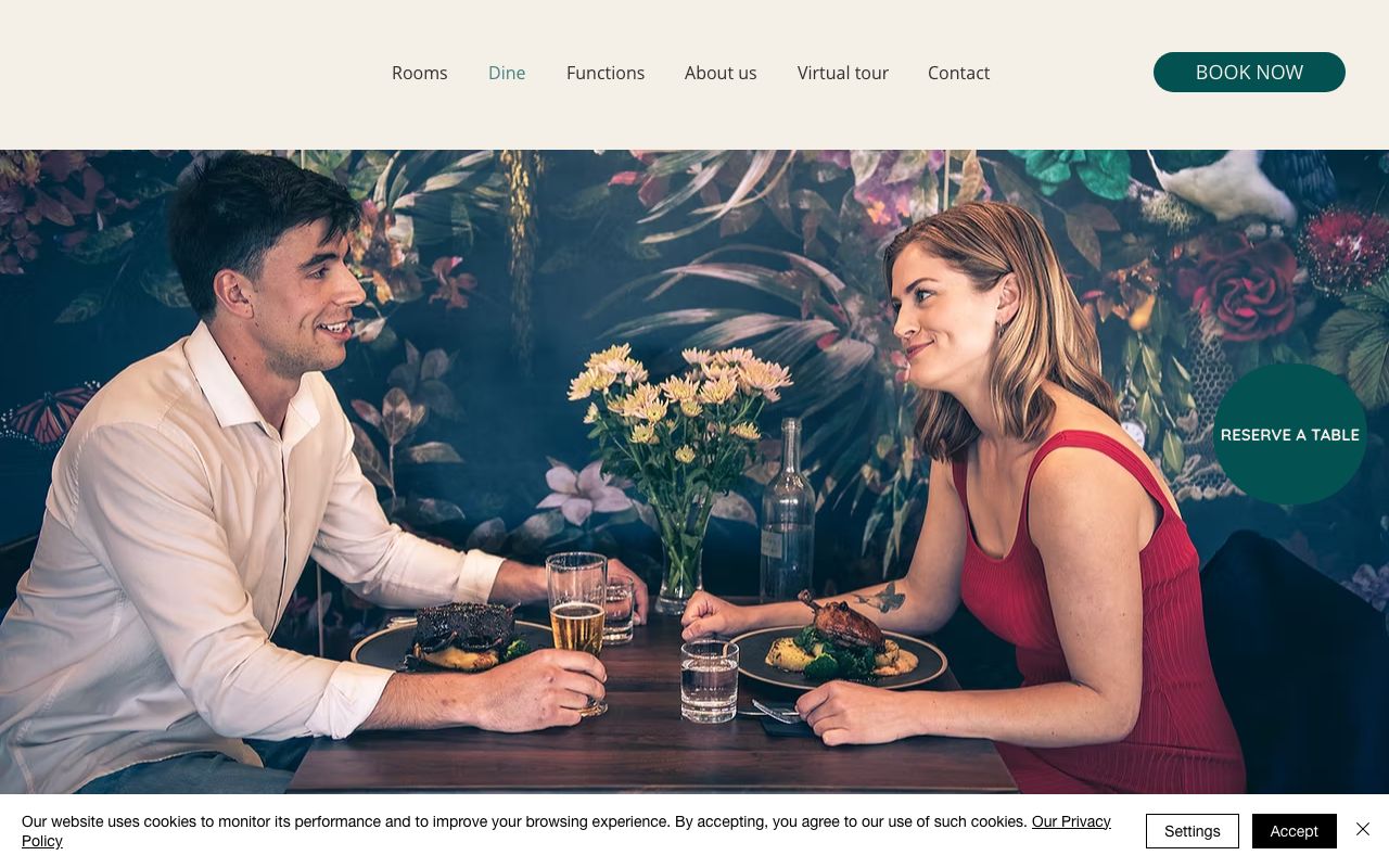Preview of Tides Bar & Eatery's website
