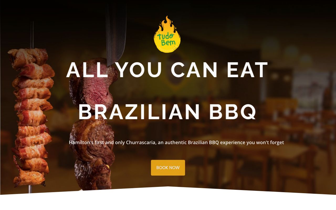 Preview of Tudo Bem's website