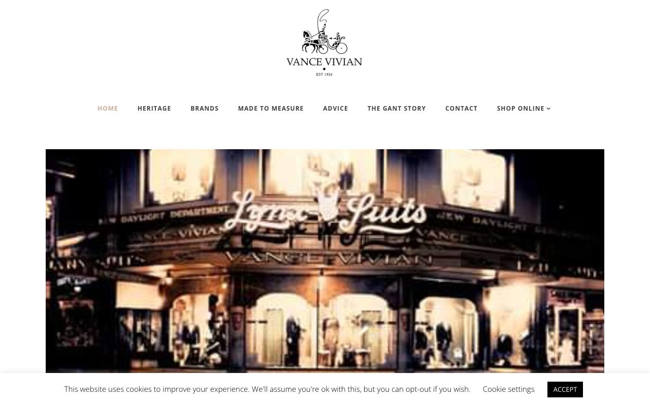 Preview of Vance Vivian's website