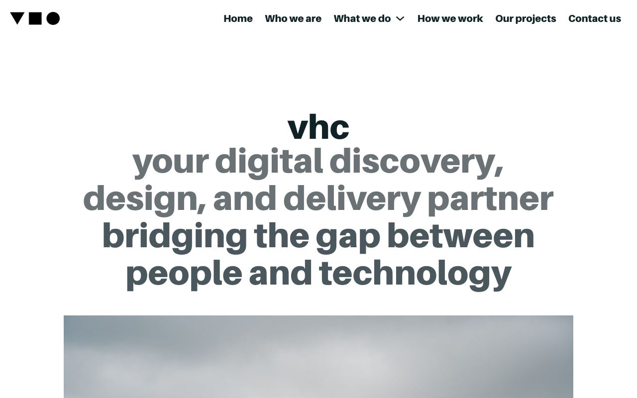 Preview of VHC's website