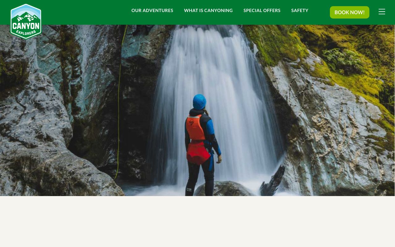 Preview of Via Ferrata Queenstown's website