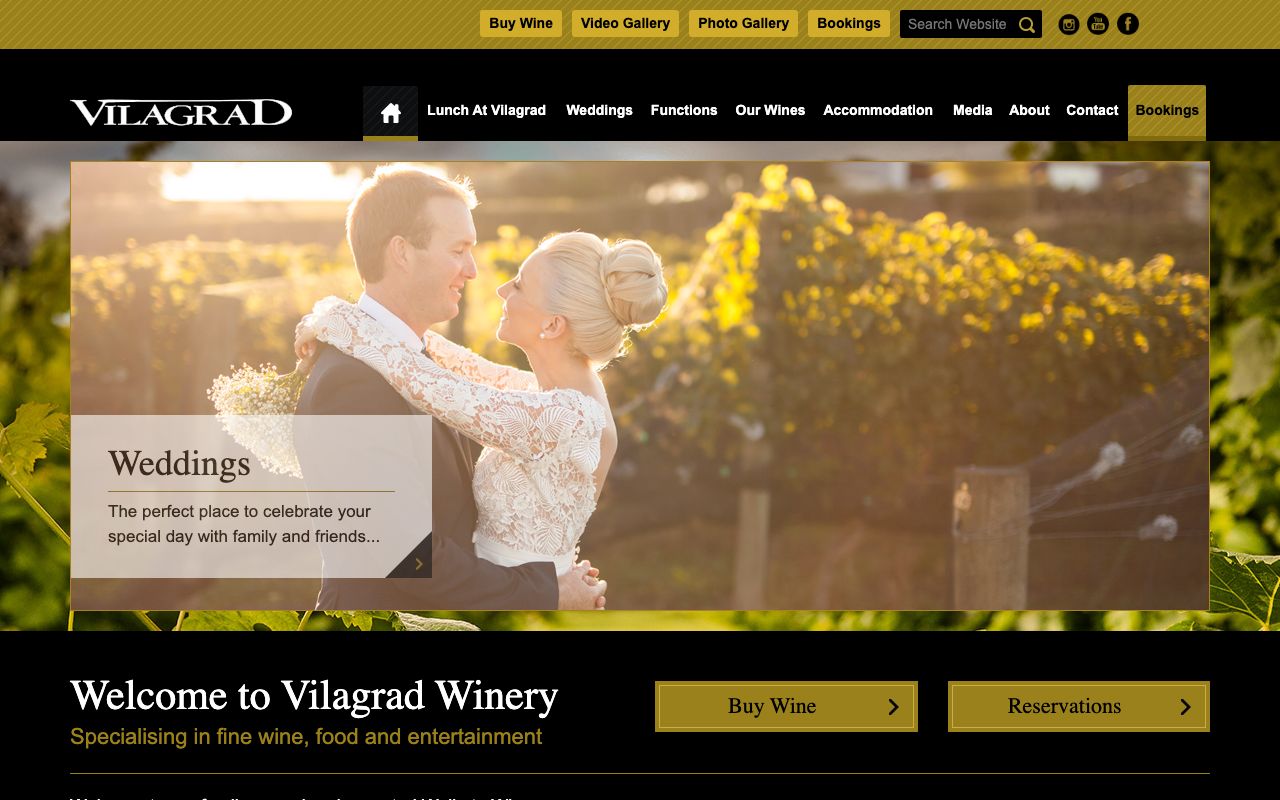 Preview of Vilagrads's website