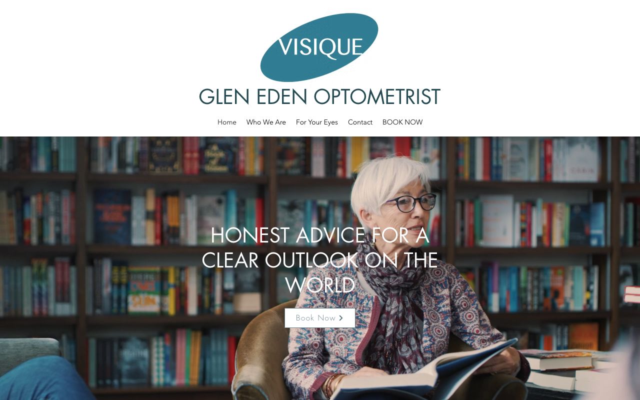 Preview of Visique's website