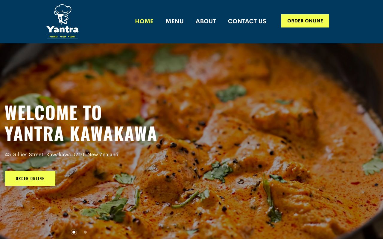 Preview of Yantra Kawakawa's website