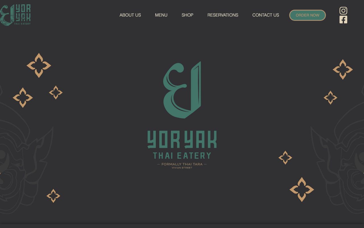 Preview of Yor Yak Thai Eatery's website