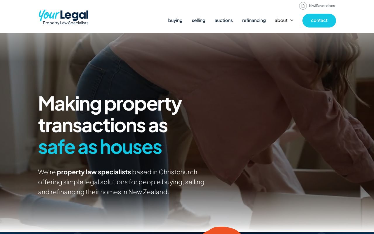 Preview of Your Legal's website
